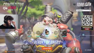 Dafran TORBJORN COMPETITIVE Gameplay  OVERWATCH VOD Replays [upl. by Fen]