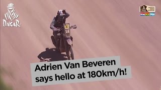 Stage 2  Top moment Van Beveren at 180kmh  Dakar 2017 [upl. by Areivax975]