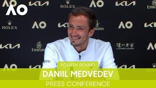 Daniil Medvedev Press Conference 4R  Australian Open 2022 [upl. by Savage]