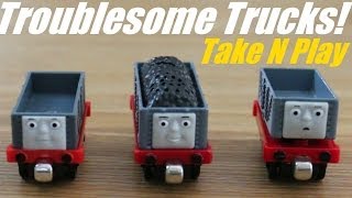 Thomas amp Friends Introducing Talking Troublesome Trucks Take N Play [upl. by Dominus821]