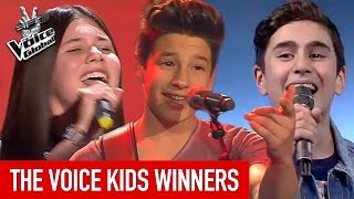 The Voice Kids  BEST WINNERS from around the world PART 1 [upl. by Karim]