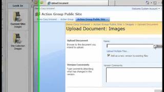 SharePoint Shepherd 2007  Add An Image To A Content Page [upl. by Ambert]