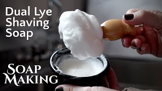 Dual Lye Shaving Soap [upl. by Kara-Lynn]