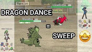 Tyranitar Got The Cleanest Sweep Pokemon Showdown Random Battles High Ladder [upl. by Dacia181]