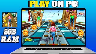 How To Play Subway Princess Runner on PC amp Laptop ▶ Download amp Install Subway Princess Runner on PC [upl. by Ynavoeg847]