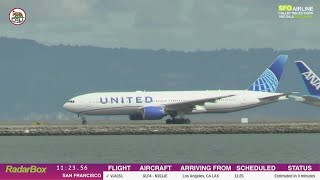 United Airlines flight wheel falls off [upl. by Lewls]