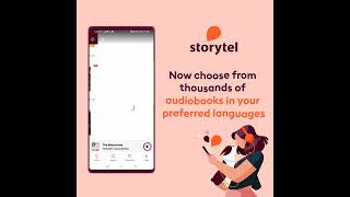 How to choose language in storytel app [upl. by Nyrahs]