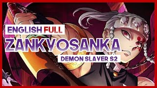 【mew】quotZankyou Sankaquot FULL by Aimer ║ Demon Slayer Season 2 OP ║ ENGLISH Cover amp Lyrics [upl. by Donaldson617]