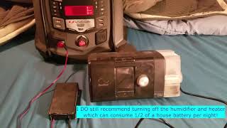 How to make a 12V adapter for ResMed Airsense 24V CPAP [upl. by Tsiuqram]