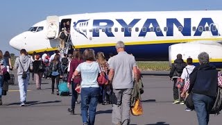 Onboard Ryanair B738800 EIDCK Seat 15A Take off RWY09 at Beziers Cap dAgde Airport [upl. by Krys57]