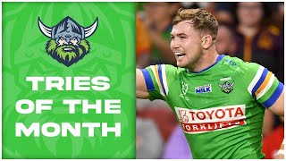 Canberra Raiders Top Tries of July [upl. by Lombardo]