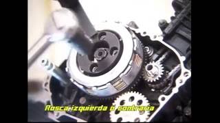 ¿Cómo desensamblar correctamente un motor 4 tiempos Bajaj 125 [upl. by Larred336]