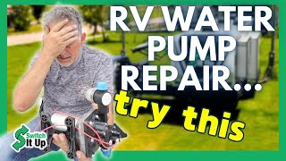 RV Water Pump Problem amp Solution [upl. by Ringler]