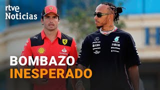 FÓRMULA 1 LEWIS HAMILTON FICHA por FERRARI a partir de 2025 y APARTA a CARLOS SAINZ  RTVE [upl. by Colligan304]