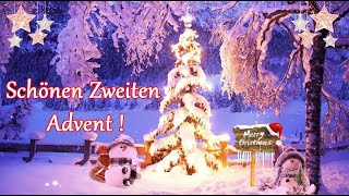 Einen Besinnlichen Zweiten Advent🎅WhatsApp Grüße   Ich wünsch dir einen schönen zweiten Advent [upl. by Ahseia]