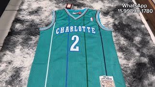 Camisa do Charlotte Hornets Camisa de Basquete da NBA [upl. by Ellekram611]