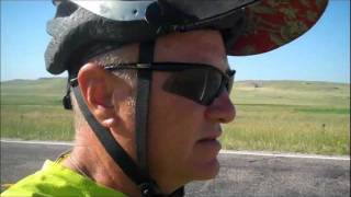 bicycling across America Wyoming [upl. by Ethe529]