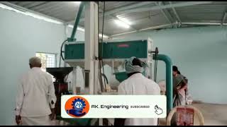 quality of pulses from AK SUPREMO 65HP machine live demo at Andhra Pradesh [upl. by Birmingham]