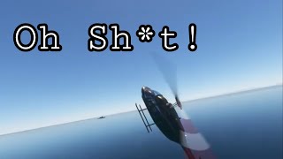 Idiot Learns MSFS Helicopters [upl. by Enidlarej651]