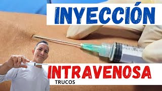 Trucos para poner una INYECCIÓN INTRAVENOSA [upl. by Corbin]