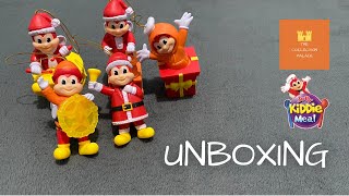 Jollibee Kiddie Meal Jolly Christmas Ornaments Unboxing [upl. by Nador]