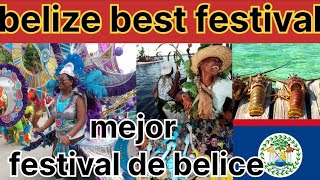 Belize Best Festivals  mejor festival de belice belize [upl. by Emmi]