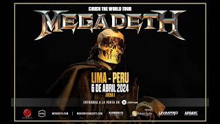 Megadeth  Mechanix Live in Lima 2024 Remastered [upl. by Eudoca699]