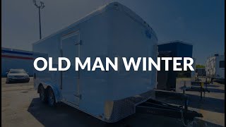 85x16 Continental Cargo Landscape Trailer Old Man Winter [upl. by Nairod]