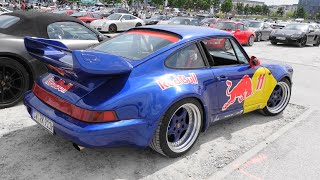 Porsche 911 RS 38 964  14th PFF Annual Meeting 2023  Motorworld Böblingen [upl. by Tutt316]