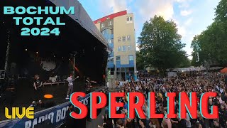 🎤 SPERLING live bei Bochum Total 2024 auf der Radio Bob Bühne 🎤 [upl. by Ytoc]