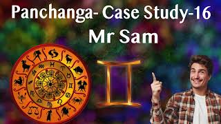 Panchanga Case Study16 Mr Sam Gemini Rising [upl. by Holly-Anne]