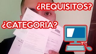 Monotributo para UBER Argentina  AFIP e Ingresos Brutos  Cabify Didi Rappi Pedidos Ya [upl. by Vilberg347]