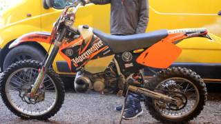 KTM 250 EXC  Start Up  Sound [upl. by Andreas102]