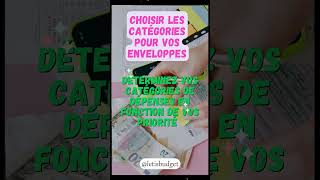 Comment Choisir les Catégories pour vos Enveloppes [upl. by Festa]