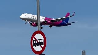 Wizz Air Landing at Copenhagen Airport from Gdansk Airbus A321231 planespottin [upl. by Kalil]