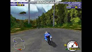 Moto Racer 2 PS1 1998 Gameplay 02 [upl. by Whang]