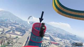 Parkour PipiStrello GTA Jump Race [upl. by Ariet]