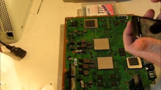 PS3 PlayStation 3 YLOD Repair  the proper way to reflow your board [upl. by Shiverick]