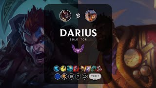 Darius Top vs KSante  EUW Master Patch 145 [upl. by Ardiedal906]