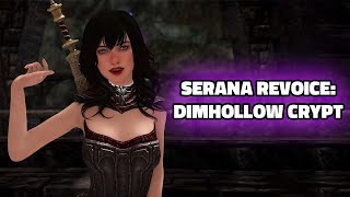 Meeting Serana at Dimhollow Crypt  Serana Revoice [upl. by Petras]