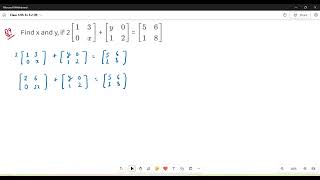 Class 12th Ex 32 q9 Maths  Chapter3 Matrices  by Ruchi [upl. by Eltsirk]