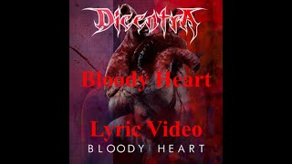 Bloody Heart  Dicentra  Lyric Video [upl. by Kcirred]