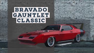 BRAVADO GAUNTLET CLASSIC Customization  Bennys Edition  GTA 5 ONLINE SUMMER SPECIAL DLC [upl. by Yebot]