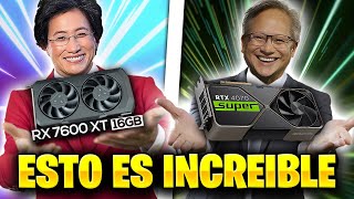 RX 7600 XT 16GB y RTX 40 SUPER NUEVAS TARJETAS GRAFICAS de AMD y NVIDIA  Noticias PC [upl. by Nykal]