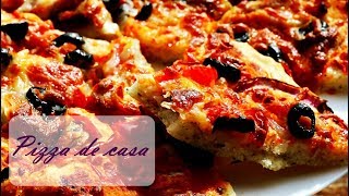 Pizza de casa quotromaneascaquot [upl. by Citarella]