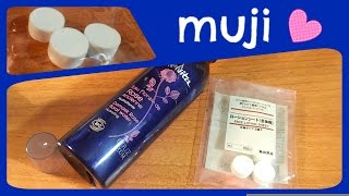 Jai testé Les masques en tissu Muji [upl. by Ralli344]