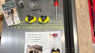 Jessem ClearCut Stock Guides on Dewalt portable table saw [upl. by Johns708]