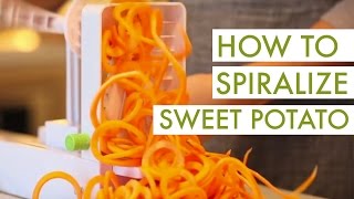 How to Spiralize Sweet Potato [upl. by Nella]