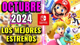 ¡Descubre los 11 JUEGOS IMPERDIBLES que llegan a NINTENDO SWITCH en Octubre 2024 [upl. by Eanwahs411]