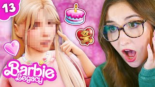 GOODBYE TODDLER DAYS 💖 Barbie Legacy 13 The Sims 4 [upl. by Asik]